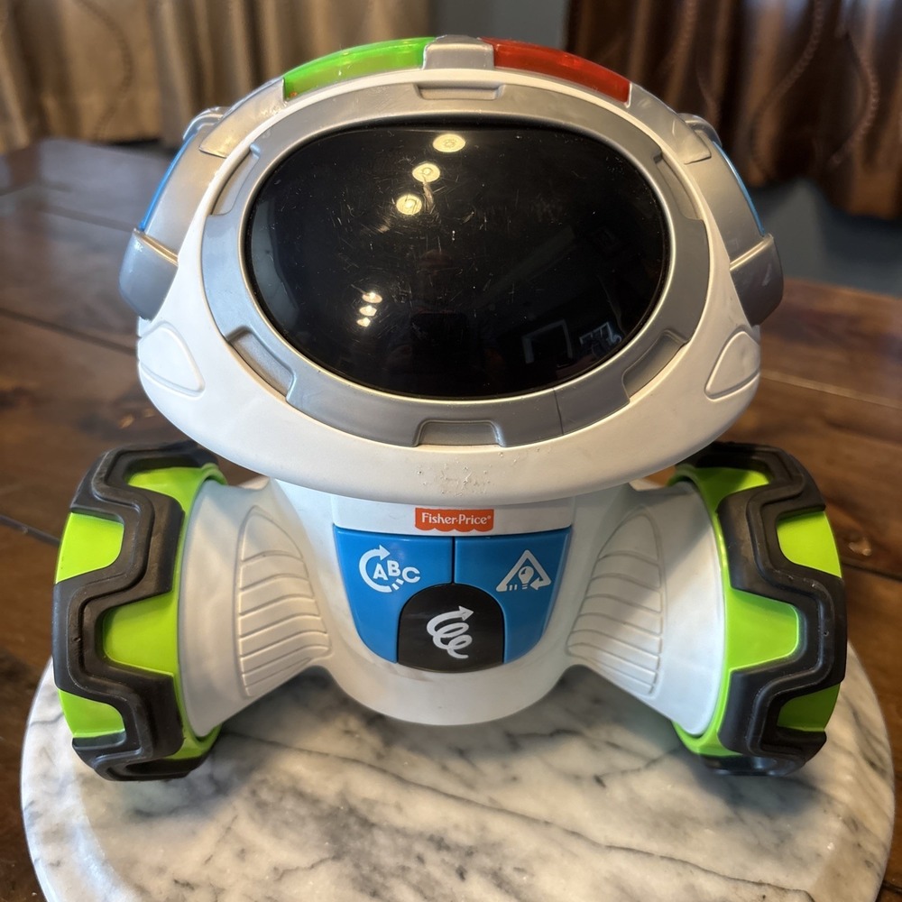 Fisher-Price Think &‎ Learn Teach 'n Tag Movi Interactive Robot Tested Works